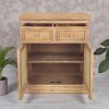 The Attic Ardenwood Classic Cane Door Sideboard Natural