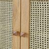 The Attic Ardenwood Classic Cane Door Sideboard Natural