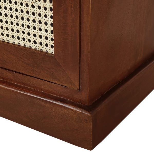 KL-2358HC (6) The Attic Ardenwood Classic Cane Door Sideboard Honey