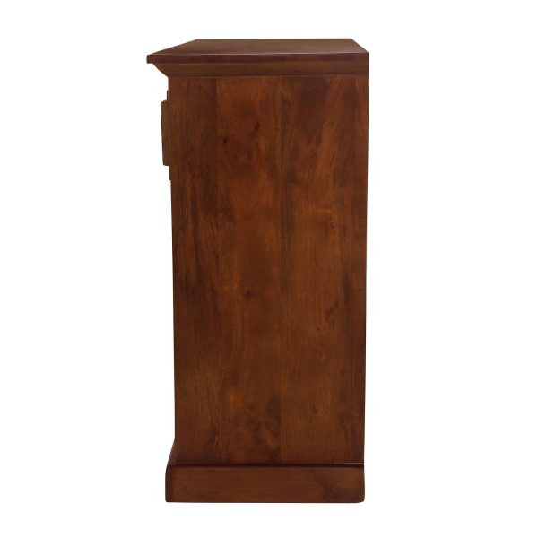 The Attic Ardenwood Classic Glass Door Sideboard Honey