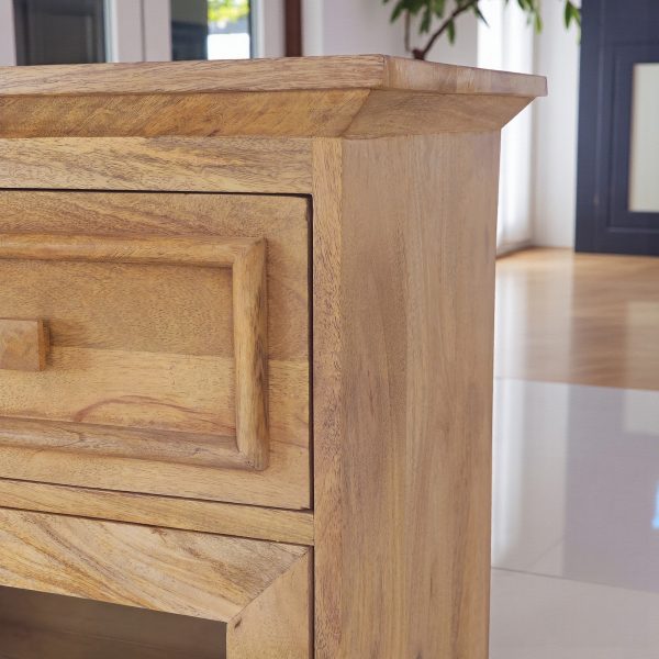 KL-2358NATG (2) The Attic Ardenwood Classic Glass Door Sideboard Natural