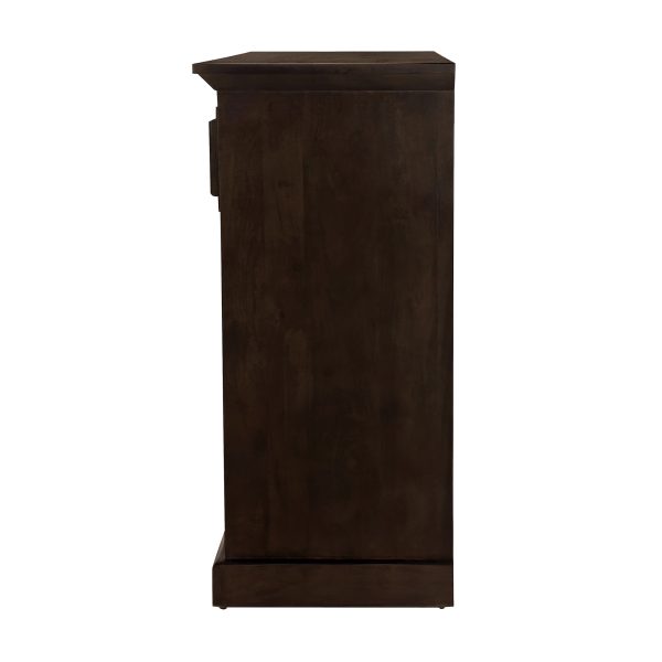 KL-2358WG (5) The Attic Ardenwood Classic Glass Door Sideboard Walnut