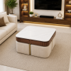 ChatGPT Image May 25, 2026, 11_17_36 AM The Attic Carlston Coffee Table with 4 stool