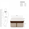 ChatGPT Image May 25, 2026, 11_41_02 AM The Attic Carlston Coffee Table with 4 stool