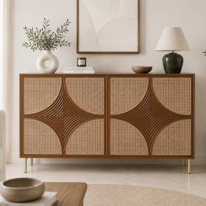 The Attic Arcus Sideboard Teak Finish