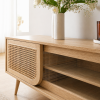 The Attic Ines TV Cabinet, Natural Matte Finish