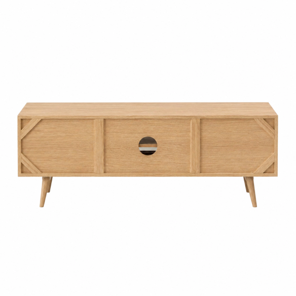 The Attic Ines TV Cabinet, Natural Matte Finish
