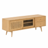 The Attic Ines TV Cabinet, Natural Matte Finish