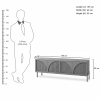 KL-2369T (8) The Attic Arcus TV Cabinet , Teak Matte Finish