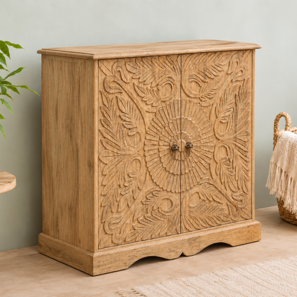 The Attic Jodhpur Large Sideboard Natural
