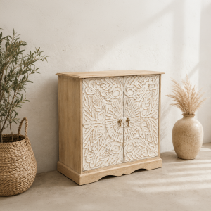 The Attic Jodhpur Large Sideboard White