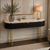 The Attic Carlston Console Table Black