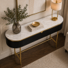The Attic Carlston Console Table Black