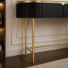 The Attic Carlston Console Table Black