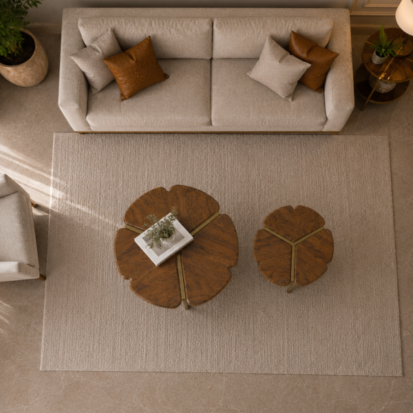 KL-2374 (4) The Attic Roselle Coffee Table Set of 2