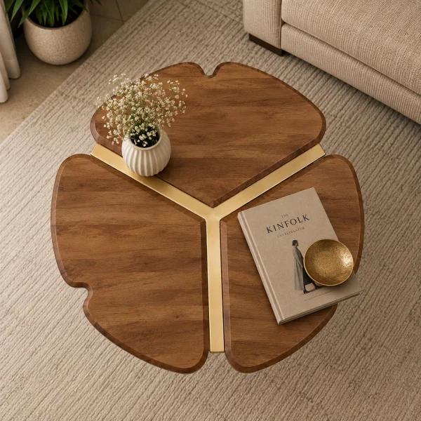 KL-2374 (6) The Attic Roselle Coffee Table Set of 2