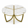 The Attic Roselle Coffee Table Set of 2 White