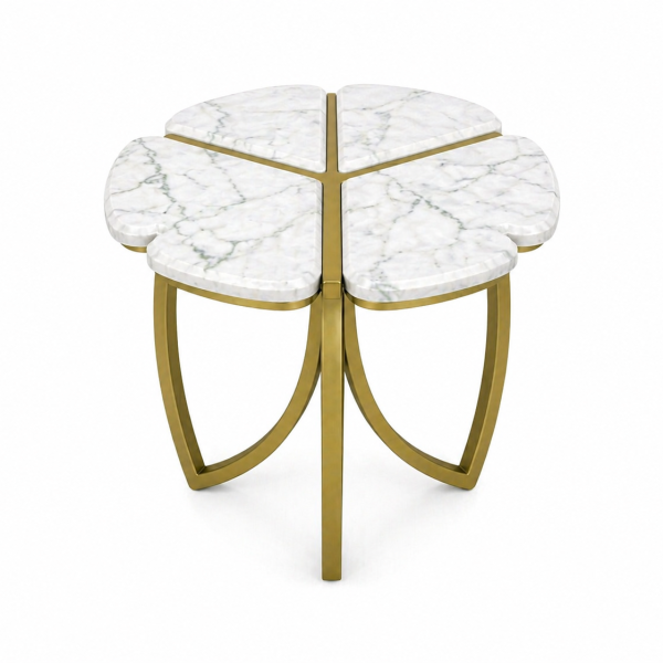 The Attic Roselle Coffee Table Set of 2 White