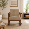 The Attic Sukoon Rocking chair Beige