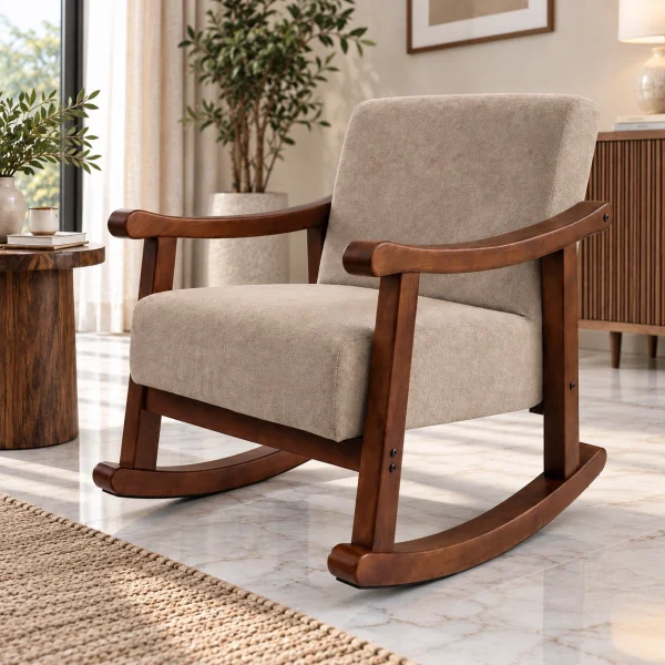 KL-2380A (5) The Attic Sukoon Rocking chair Beige