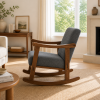 The Attic Sukoon Rocking chair Grey