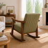 The Attic Sukoon Rocking chair Green
