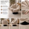 The Attic FloraNest Lounge Chair, Living room chair, bedroom modern chair, cozy & comfy chair Peach