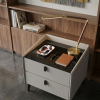 The Attic Verona Bedside Table, bedroomtable, night stand table, upholstered premium table