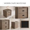 KL-2485 (6) The Attic Milan Bedside Table, bedroomtable, night stand table, upholstered premium table