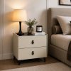 KL-2487 (1) The Attic Siena Bedside Table, bedroomtable, night stand table, upholstered premium table