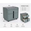 The Attic Rivera Bedside Table, bedroomtable, night stand table, upholstered premium table