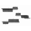 KL-2381Nat (7) The Attic Solid Wood Floating Wall Shelf Set of 3 for Living Room, Bedroom & Office | Wooden Wall Mounted Display Shelves for Plants, Books & Decor | Handcrafted Mango Wood, Natural Finish