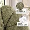 The Attic FloraNest Rocking Chair, Living room chair, bedroom modern chair, cozy & comfy chair Pastel Olive