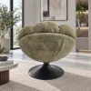 The Attic FloraNest Lounge Chair, Living room chair, bedroom modern chair, cozy & comfy chair Pastel Olive