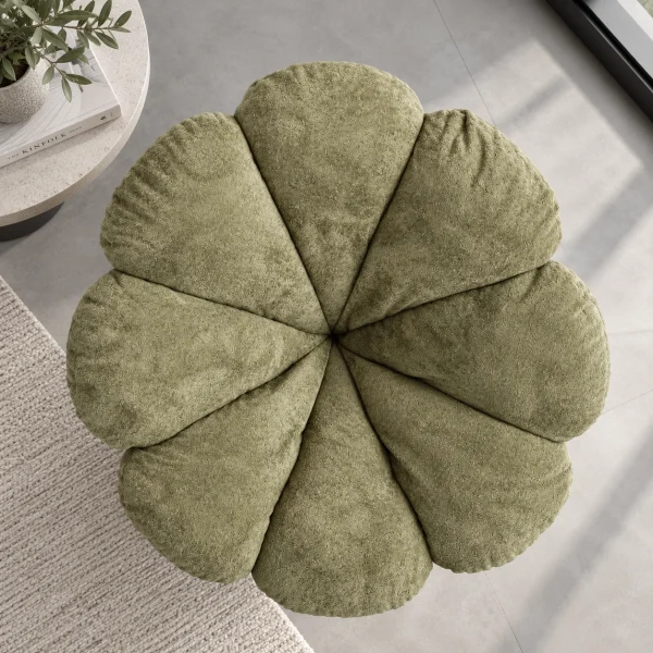 The Attic FloraNest Lounge Chair, Living room chair, bedroom modern chair, cozy & comfy chair Pastel Olive