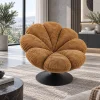 KL-2418D (1) The Attic FloraNest Lounge Chair, Living room chair, bedroom modern chair, cozy & comfy chair Biscotti Colour