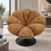 KL-2418D (3) The Attic FloraNest Lounge Chair, Living room chair, bedroom modern chair, cozy & comfy chair Biscotti Colour