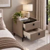 KL-2483B (3) The Attic Verona Bedside Table, bedroomtable, night stand table, upholstered premium table (Copy)