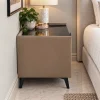 KL-2483B (4) The Attic Verona Bedside Table, bedroomtable, night stand table, upholstered premium table (Copy)