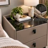 KL-2483B (7) The Attic Verona Bedside Table, bedroomtable, night stand table, upholstered premium table (Copy)