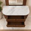 The Attic Carlston Dressing Table For Bedroom, Solid Wood, Teak Finish